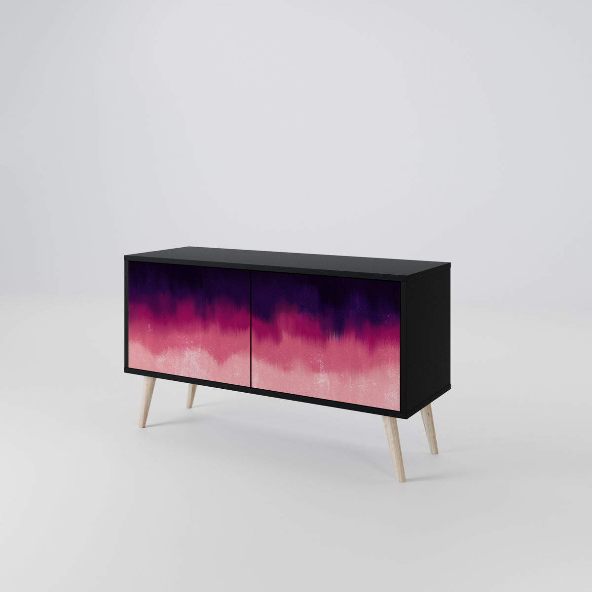 AURORA BOREALIS Móvel de TV Compacto de 2 Portas