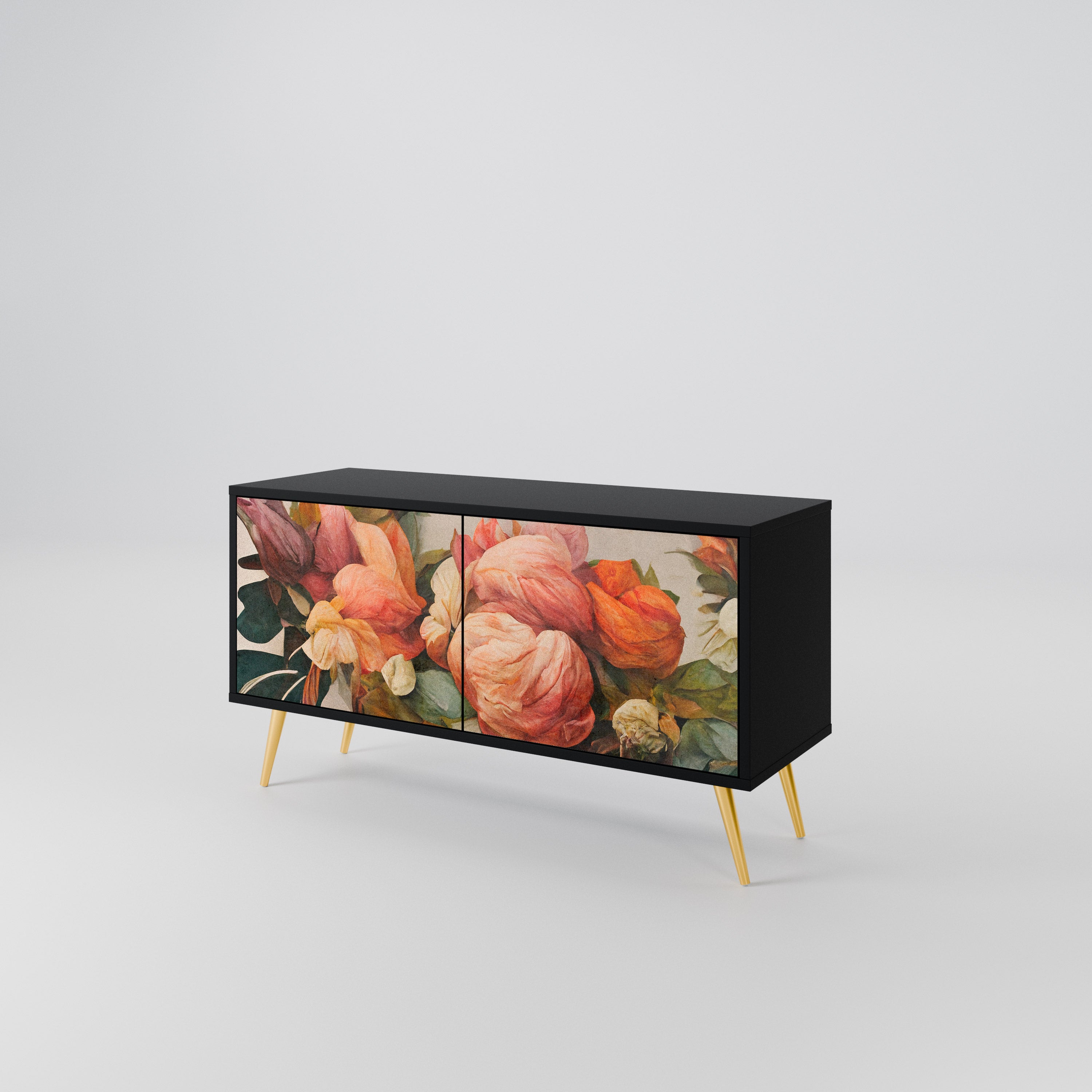 STYLISH BEAUTY Compact 2-Door TV Cabinet