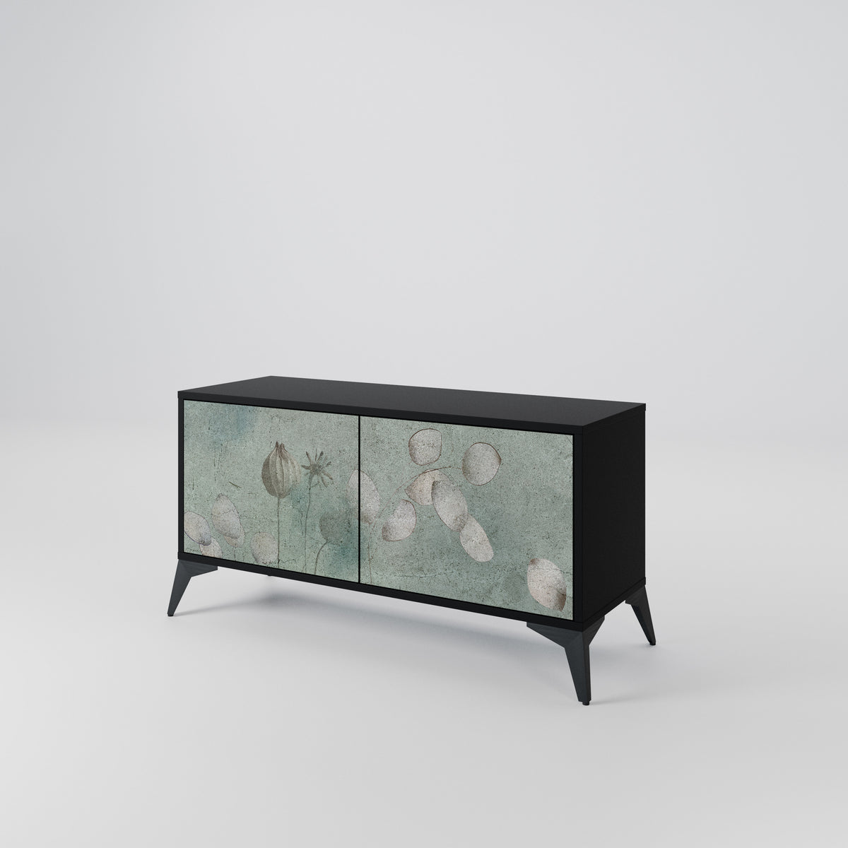 NIGHT LADY Compact 2-Door TV Cabinet