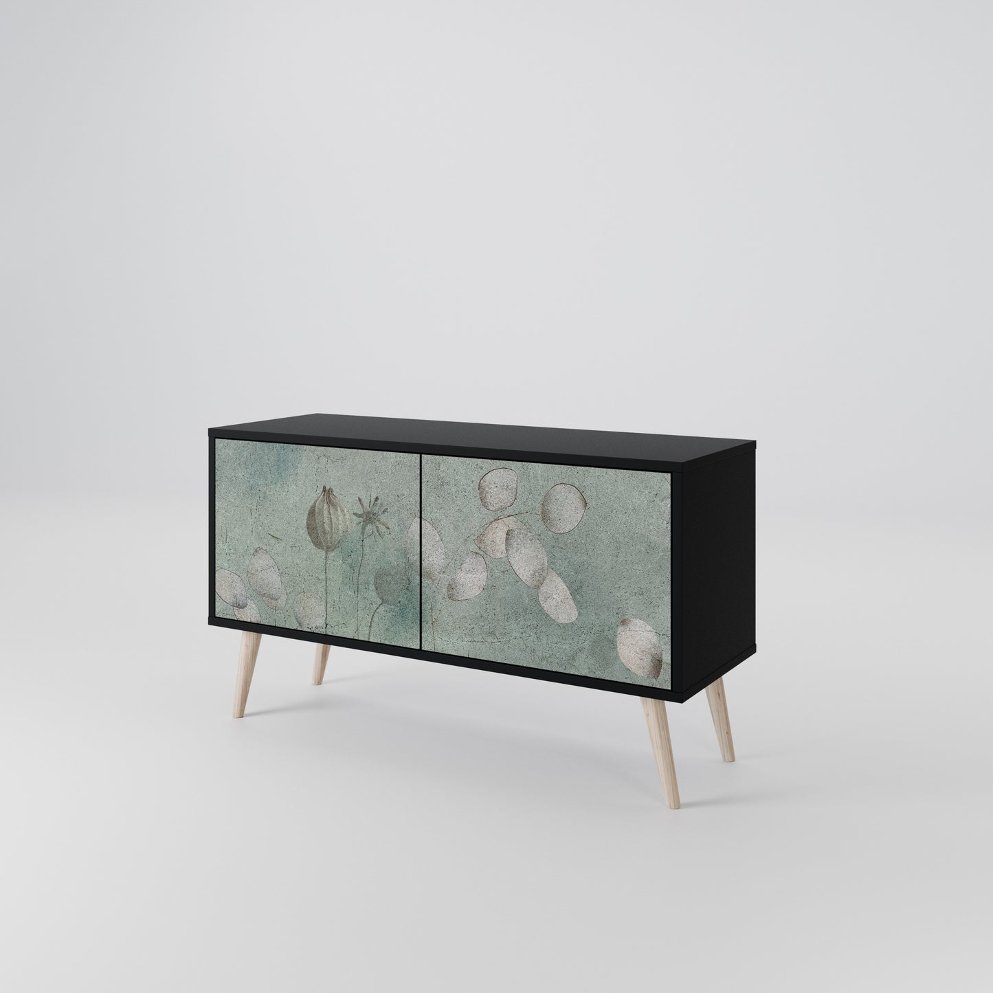 NIGHT LADY Compact 2-Door TV Cabinet