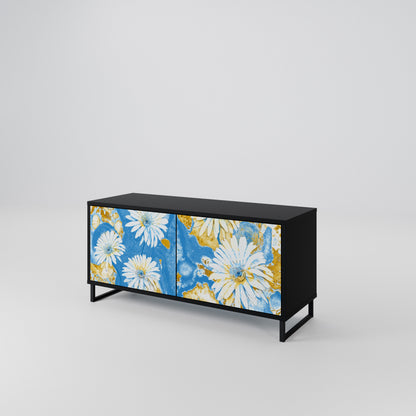 DAISY LUXE Móvel de TV Compacto de 2 Portas