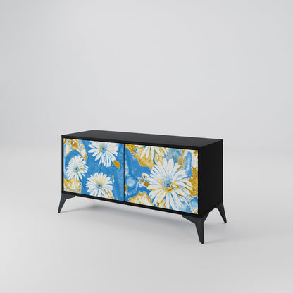 DAISY LUXE Móvel de TV Compacto de 2 Portas