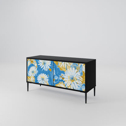 DAISY LUXE Móvel de TV Compacto de 2 Portas