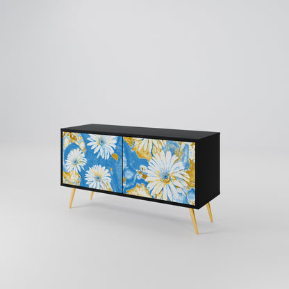 DAISY LUXE Móvel de TV Compacto de 2 Portas