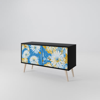 DAISY LUXE Móvel de TV Compacto de 2 Portas