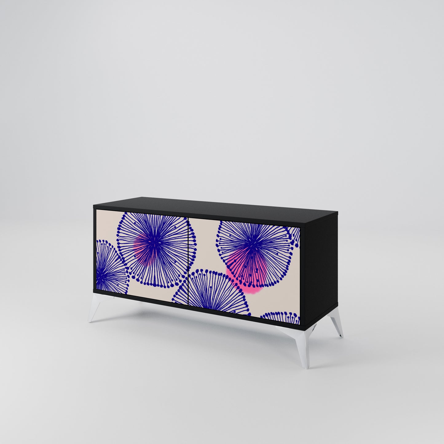 MAGIC NATURE Compact 2-Door TV Cabinet