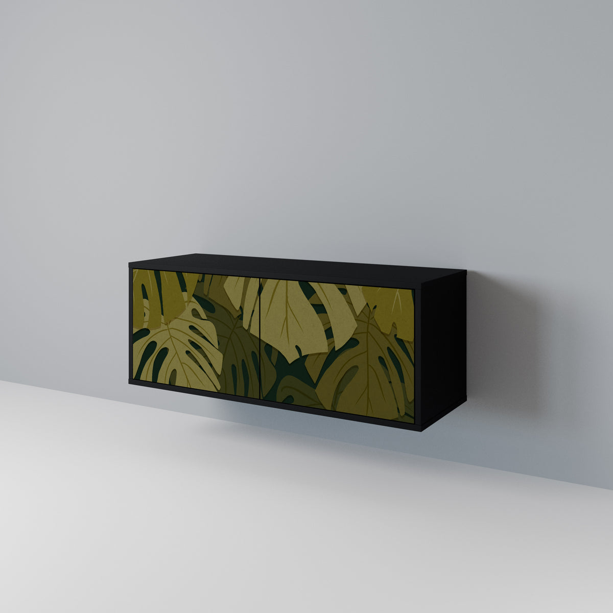 TROPICAL BEAUTY Móvel de TV Compacto de 2 Portas