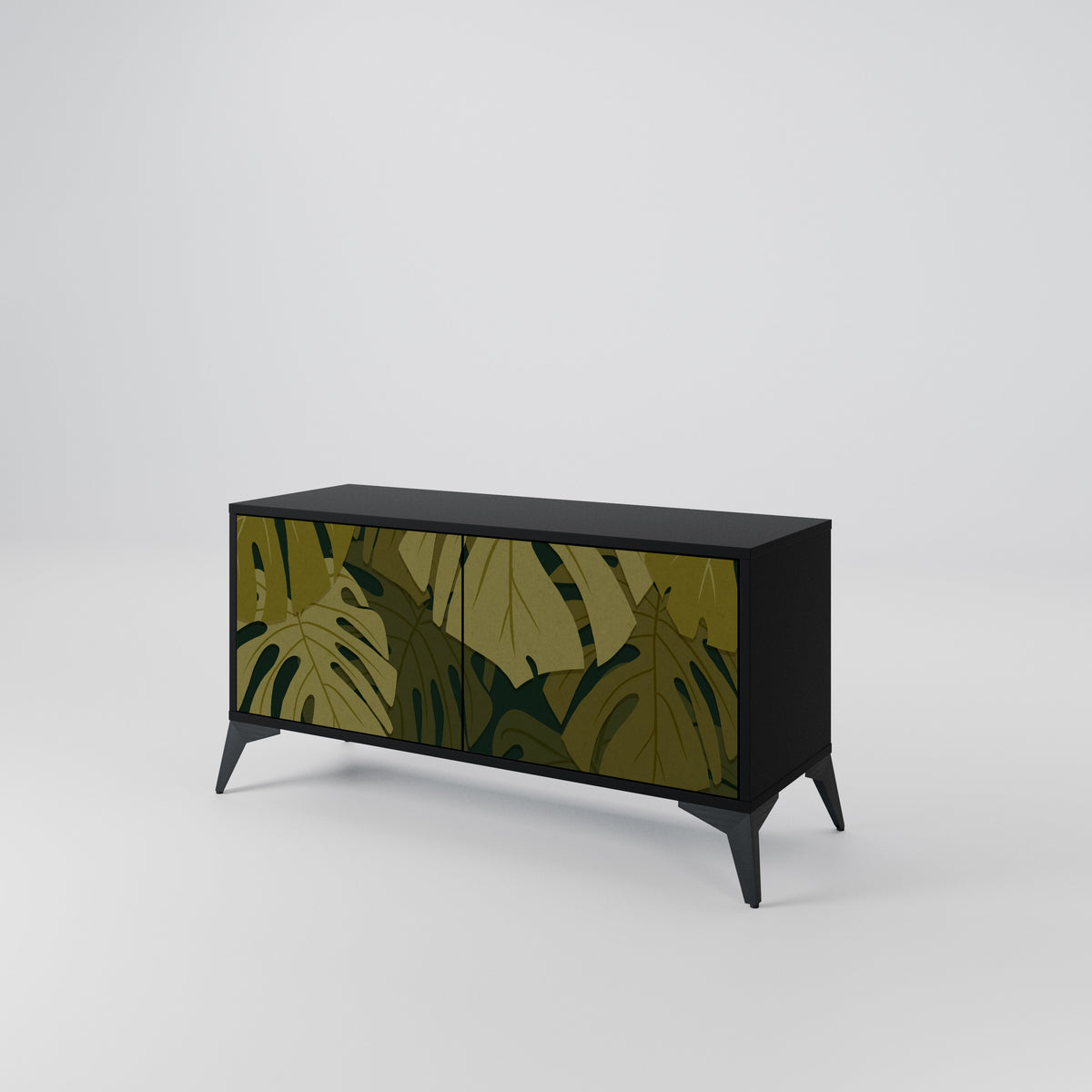 TROPICAL BEAUTY Móvel de TV Compacto de 2 Portas