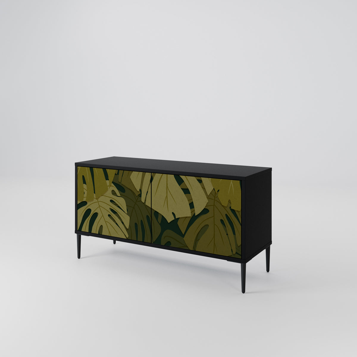 TROPICAL BEAUTY Móvel de TV Compacto de 2 Portas