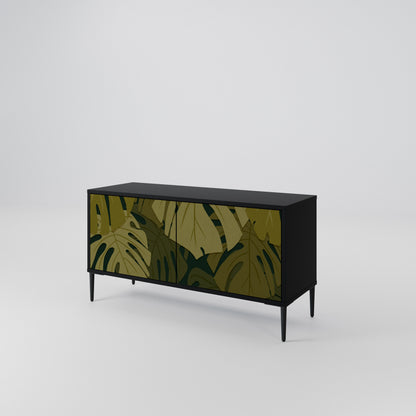 TROPICAL BEAUTY Móvel de TV Compacto de 2 Portas