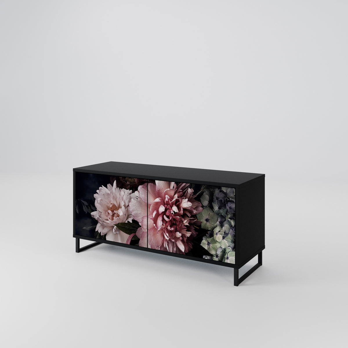 PURE BLOSSOM Móvel de TV Compacto de 2 Portas
