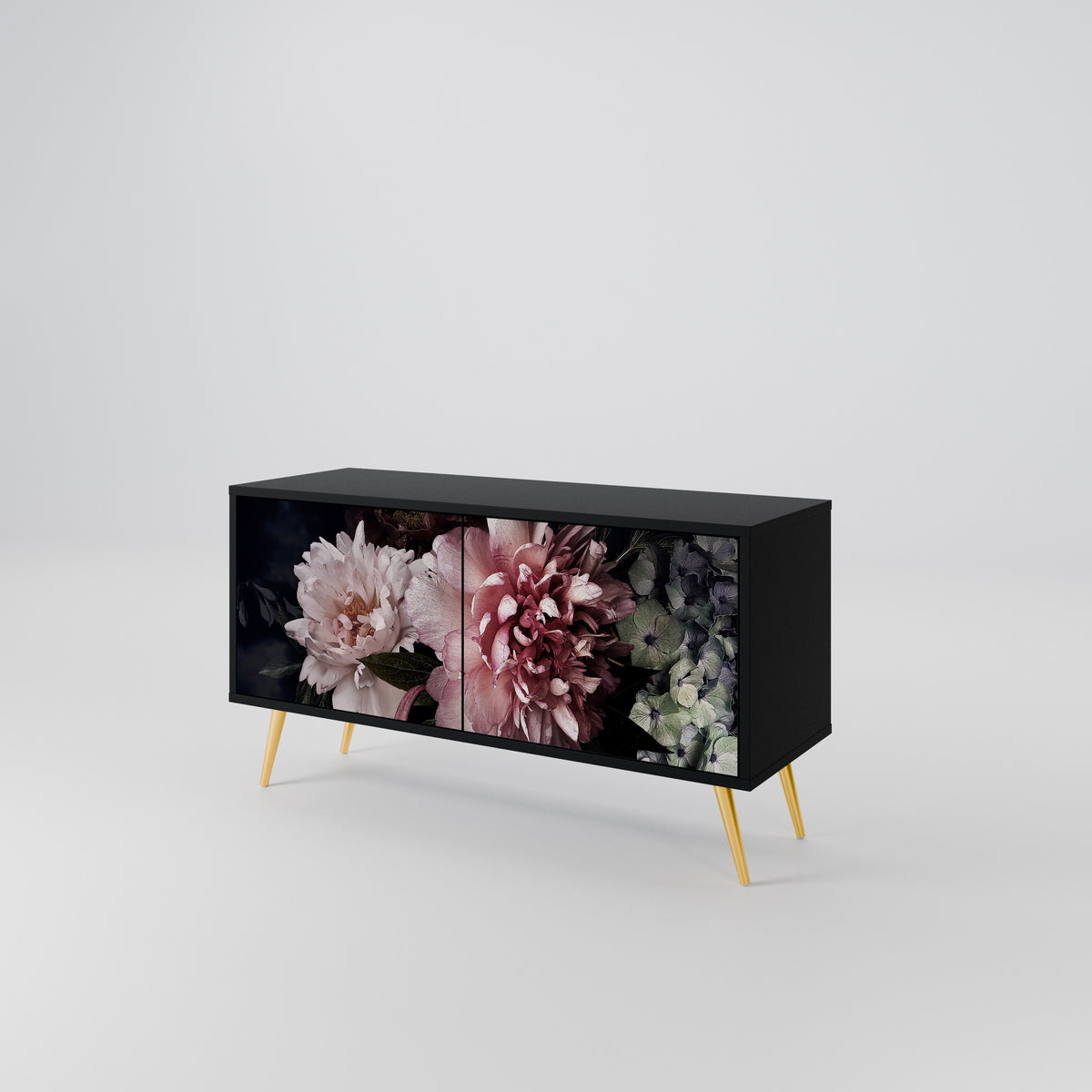 PURE BLOSSOM Móvel de TV Compacto de 2 Portas
