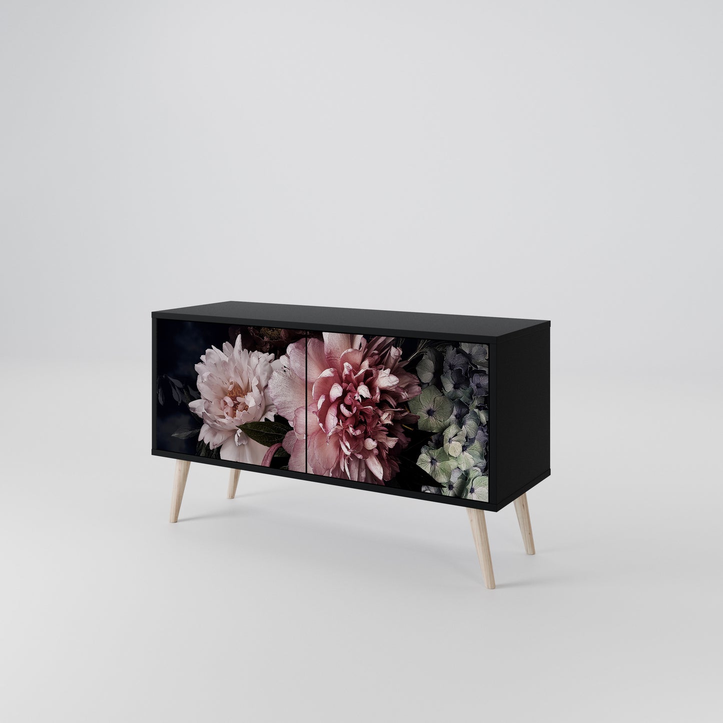 PURE BLOSSOM Móvel de TV Compacto de 2 Portas