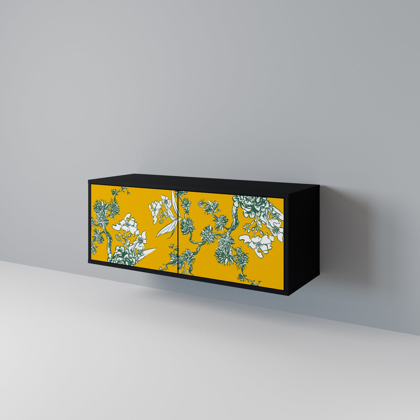 YELLOW CHINOISERIE Móvel de TV Compacto de 2 Portas