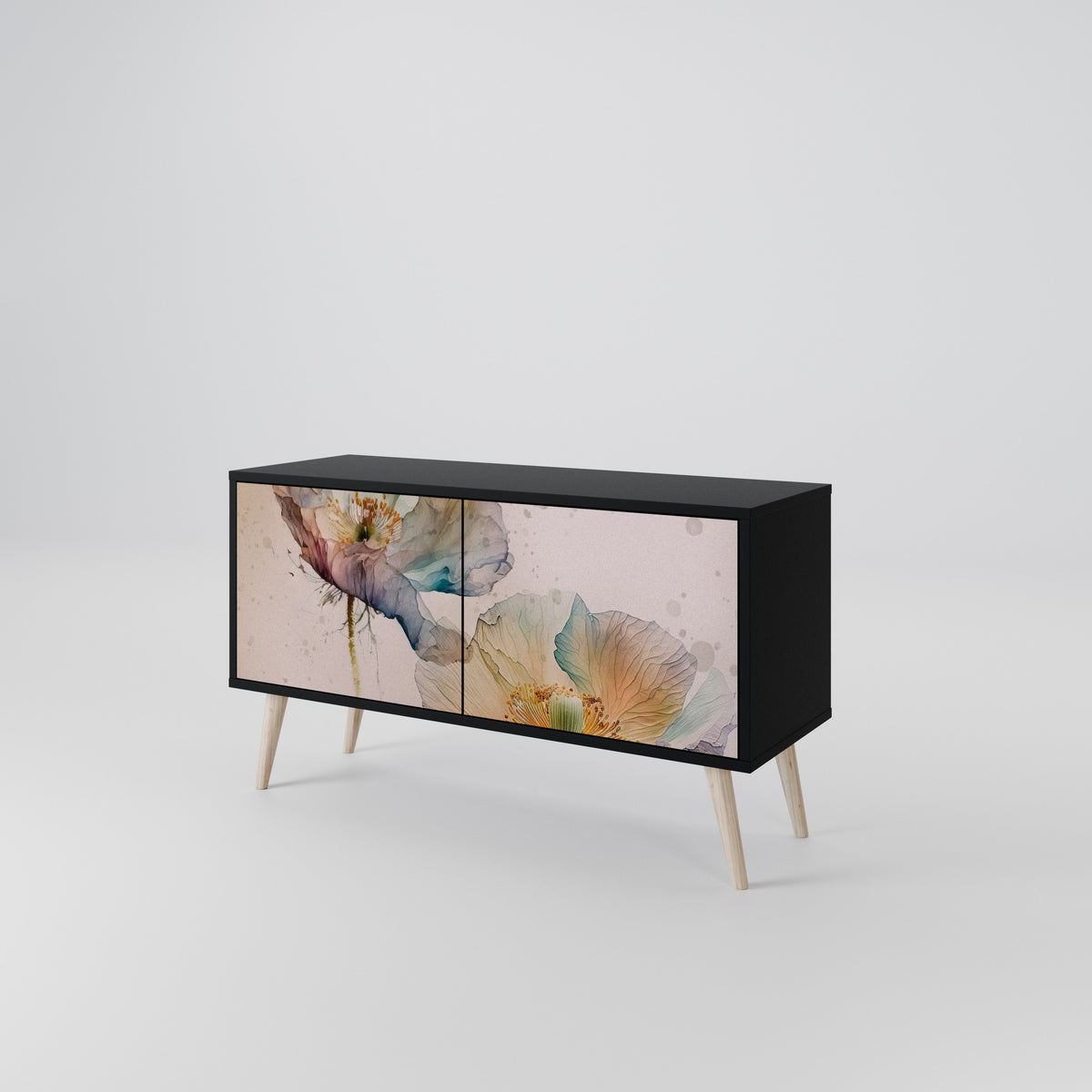 SOFTEN POPPY Móvel de TV Compacto de 2 Portas