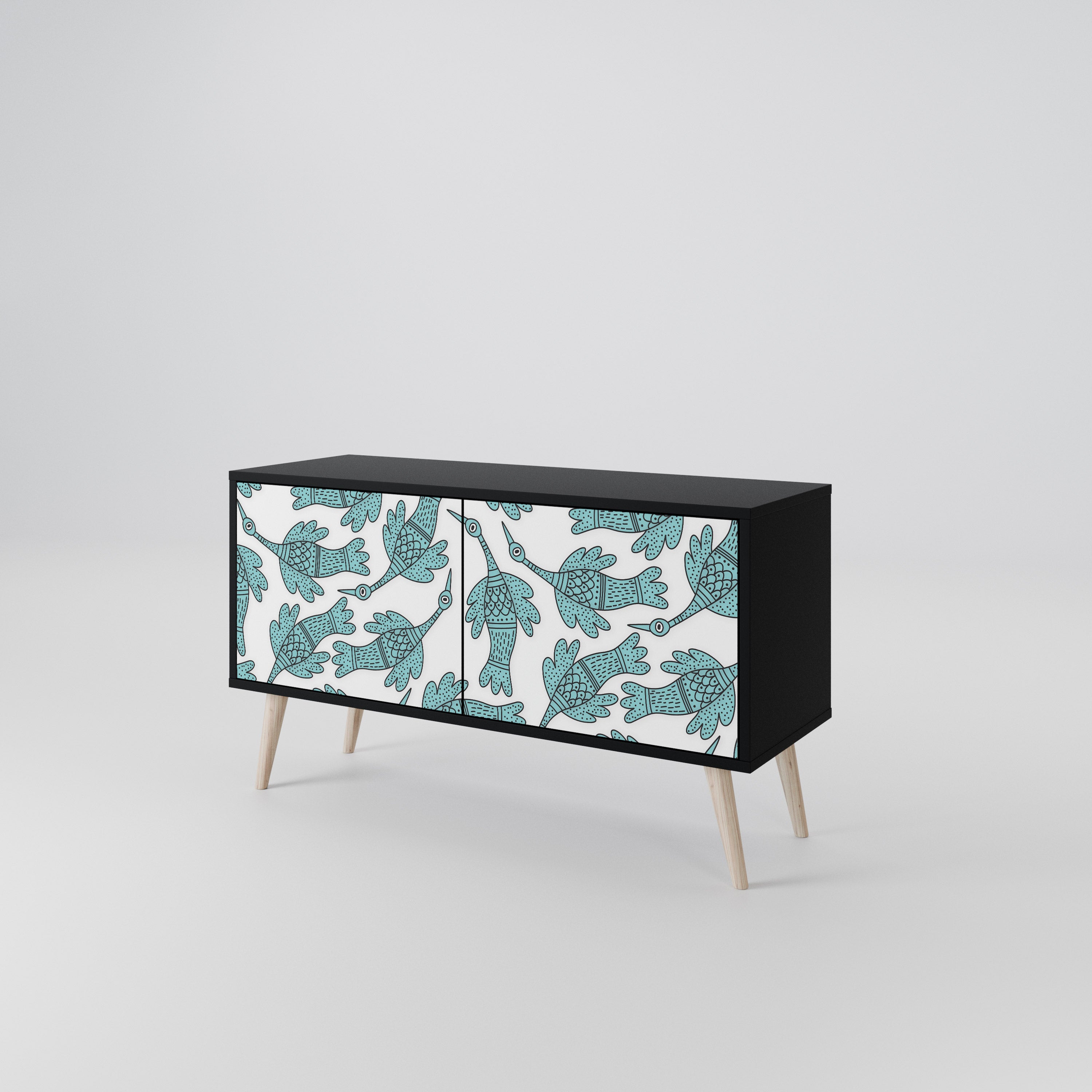 WATERSPOUT SONGIBIRD Móvel de TV Compacto de 2 Portas