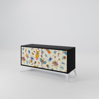 COLORFUL INSECTS Móvel de TV Compacto de 2 Portas