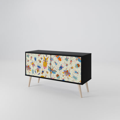 COLORFUL INSECTS Móvel de TV Compacto de 2 Portas