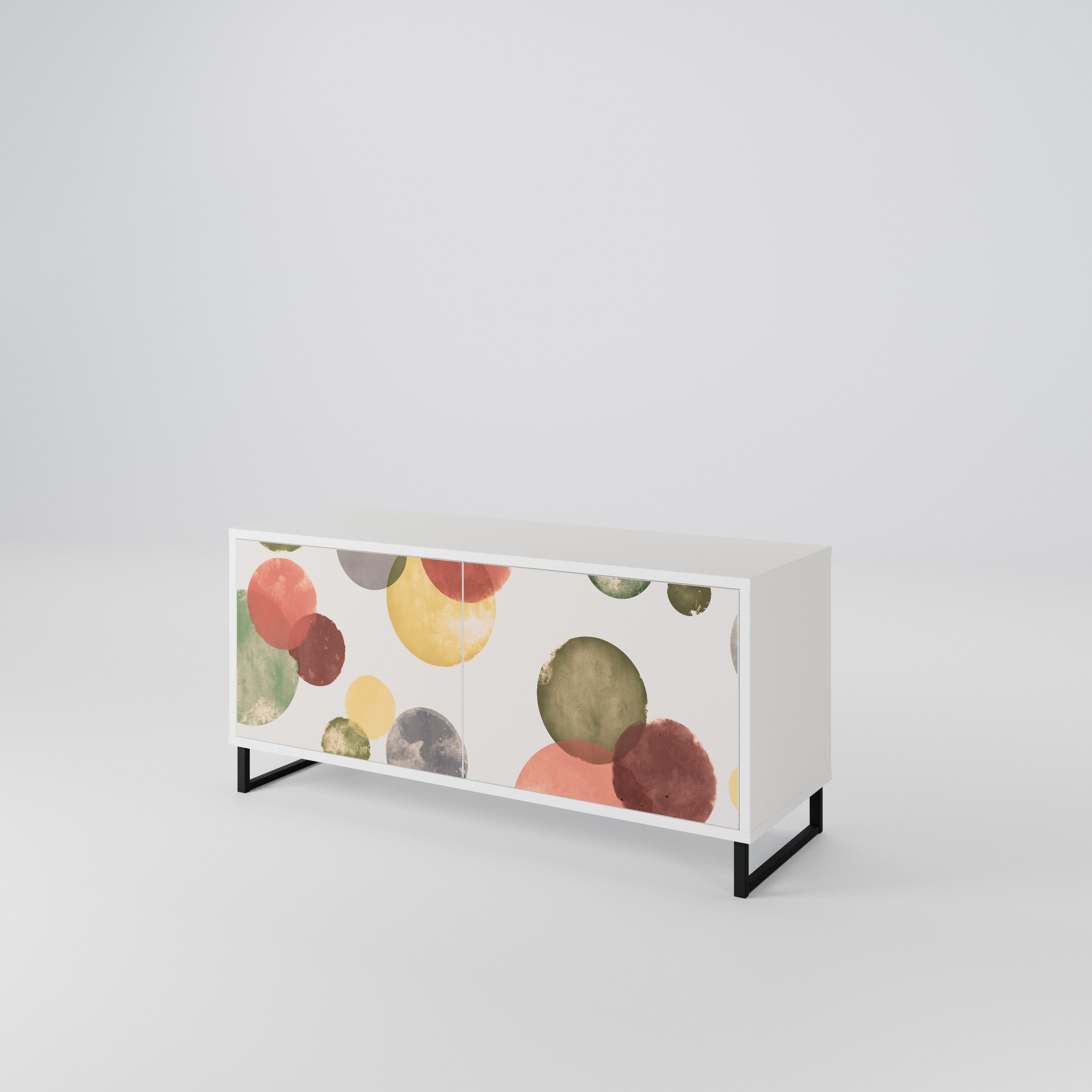 FLEETING HAPPINESS Compact 2-Door TV Cabinet