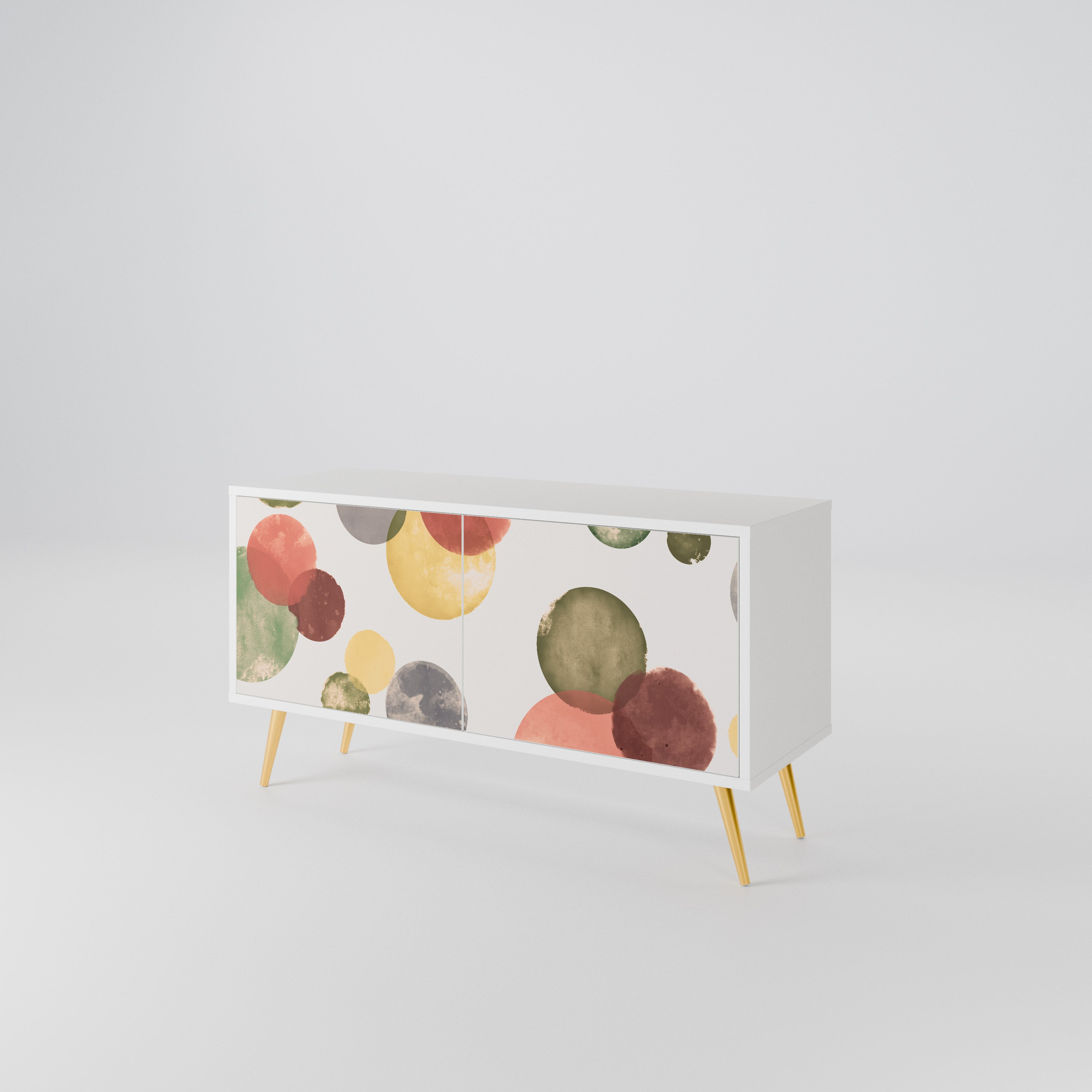 FLEETING HAPPINESS Compact 2-Door TV Cabinet