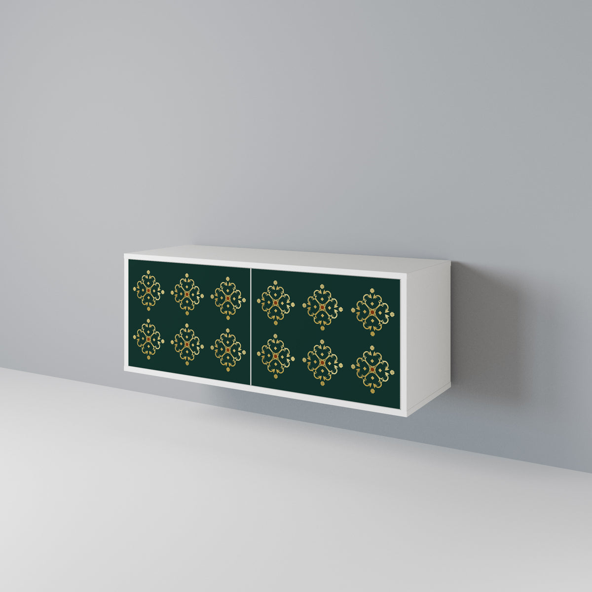 ROYAL MEDALLION Compact 2-Door TV Cabinet