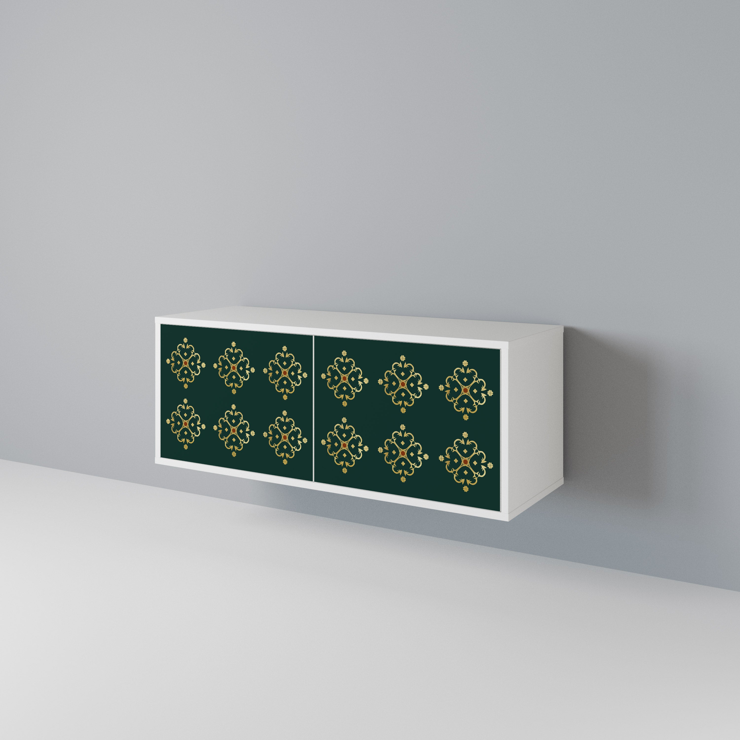 ROYAL MEDALLION Compact 2-Door TV Cabinet
