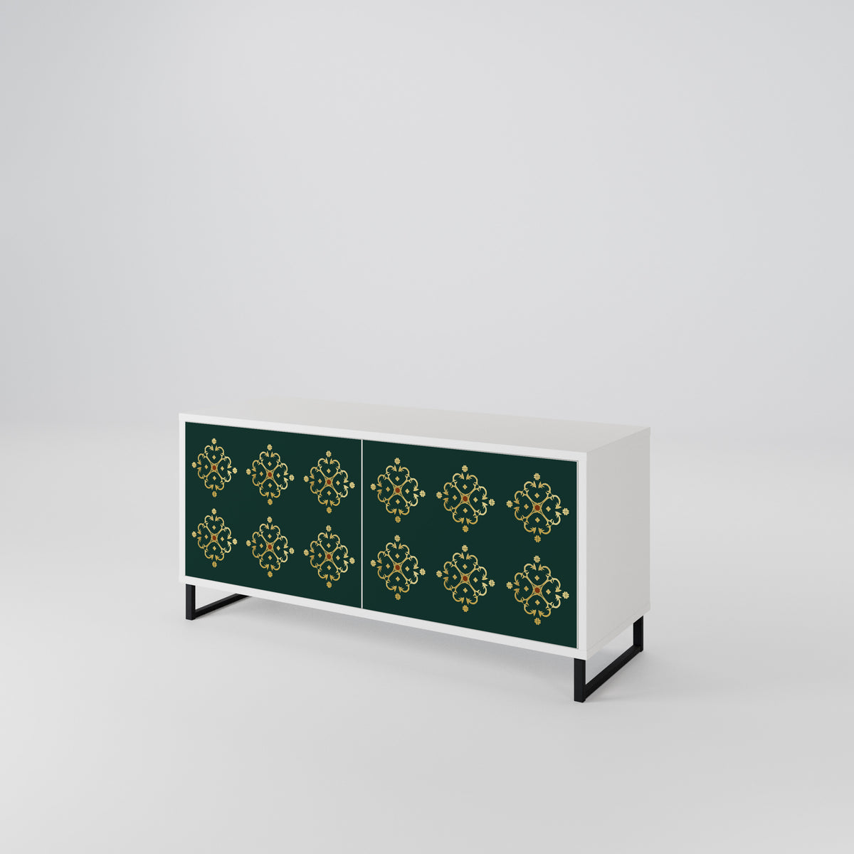 ROYAL MEDALLION Compact 2-Door TV Cabinet