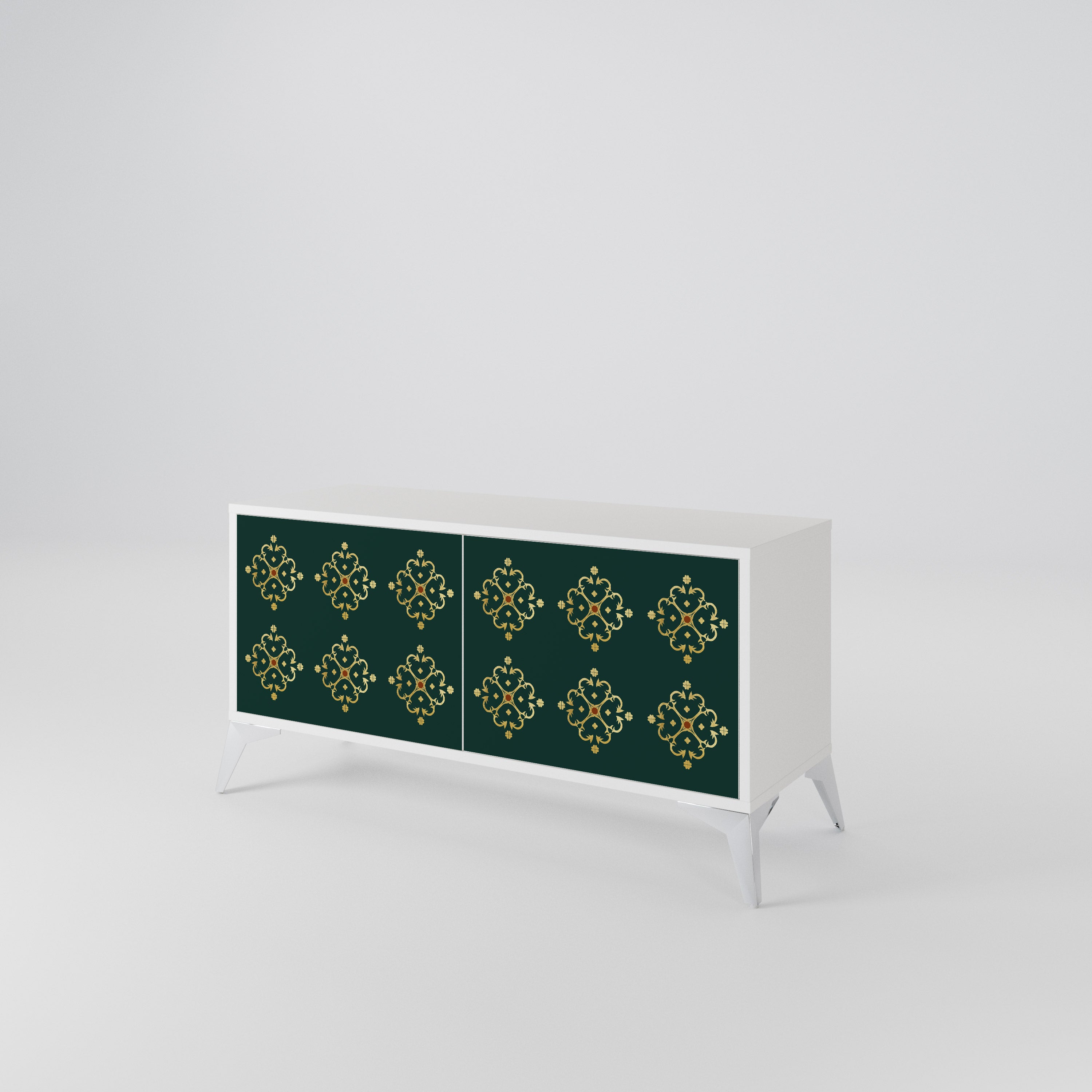 ROYAL MEDALLION Compact 2-Door TV Cabinet
