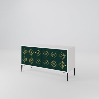 ROYAL MEDALLION Compact 2-Door TV Cabinet