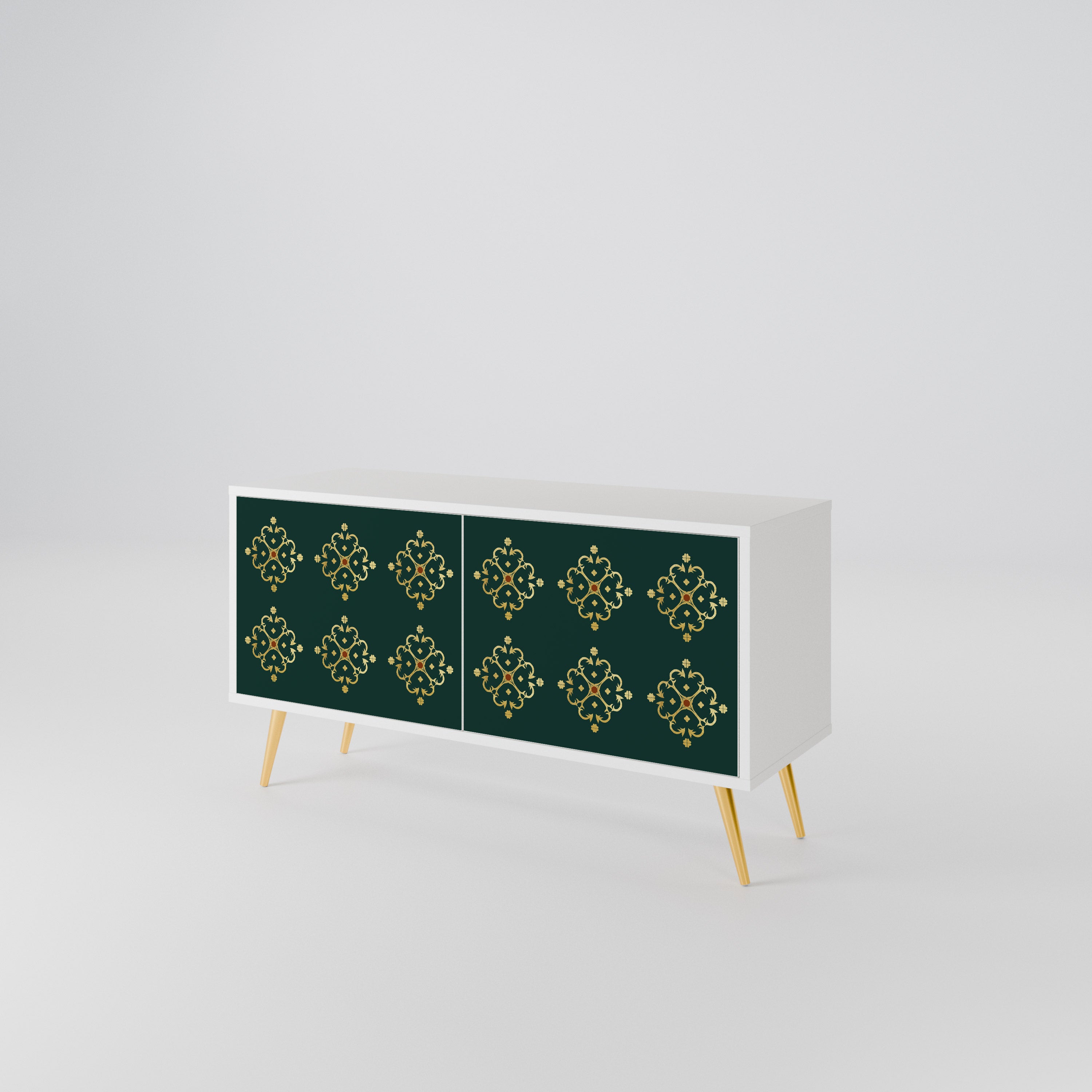 ROYAL MEDALLION Compact 2-Door TV Cabinet