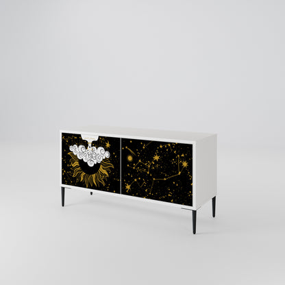 STELLAR CONSTELLATIONS Móvel de TV Compacto de 2 Portas