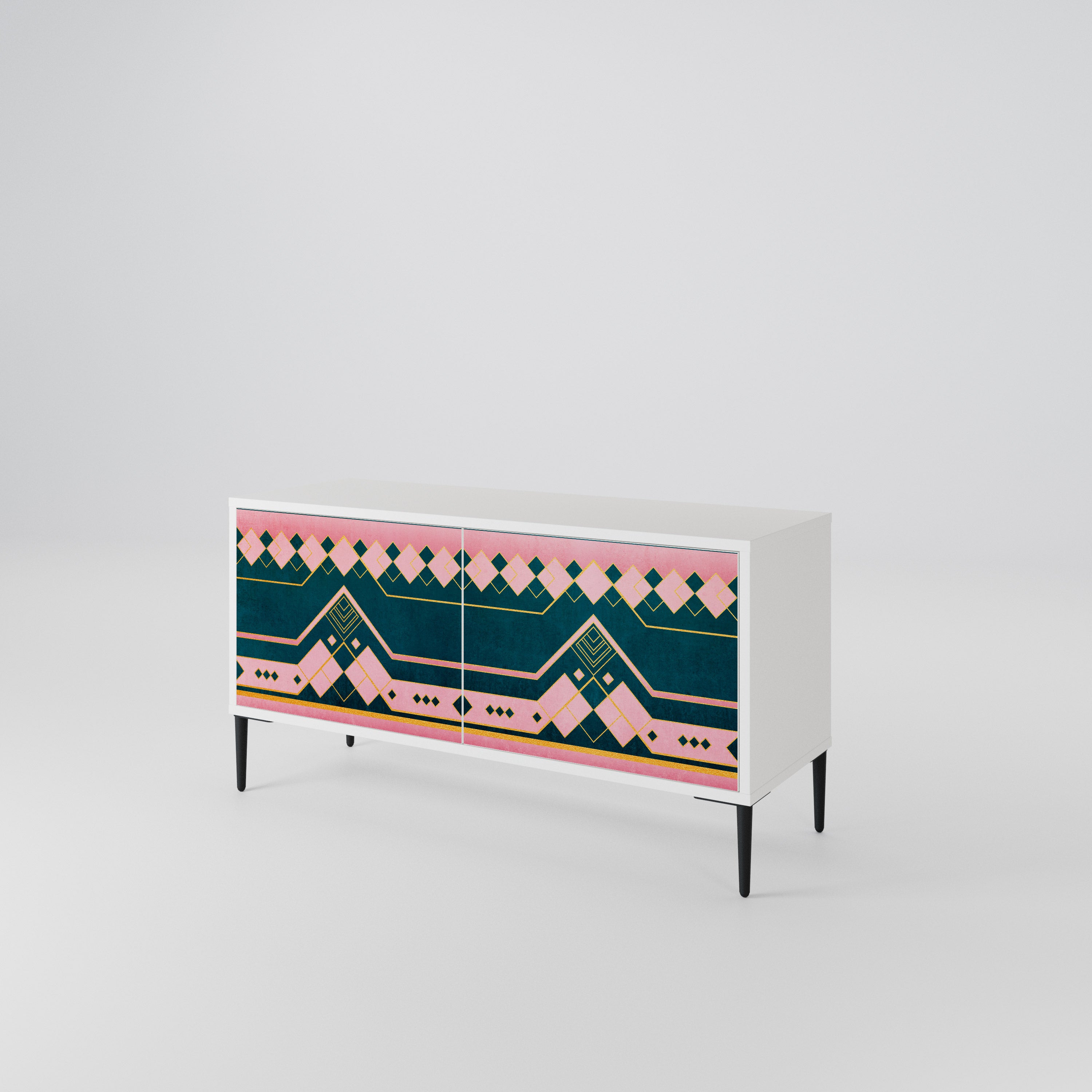 ROYAL COMPOSITION Compact 2-Door TV Cabinet
