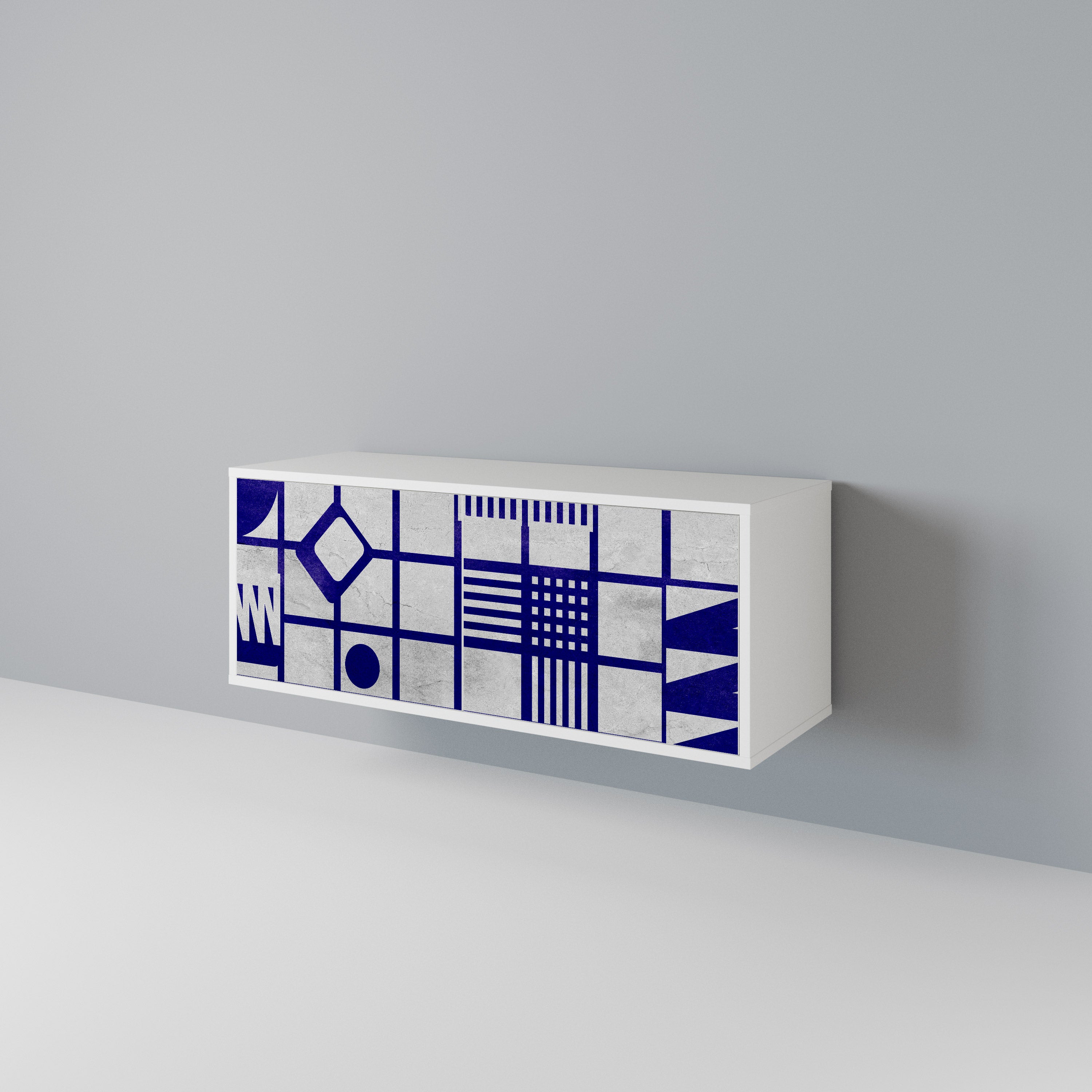 THE RIGHT PLACES Compact 2-Door TV Cabinet