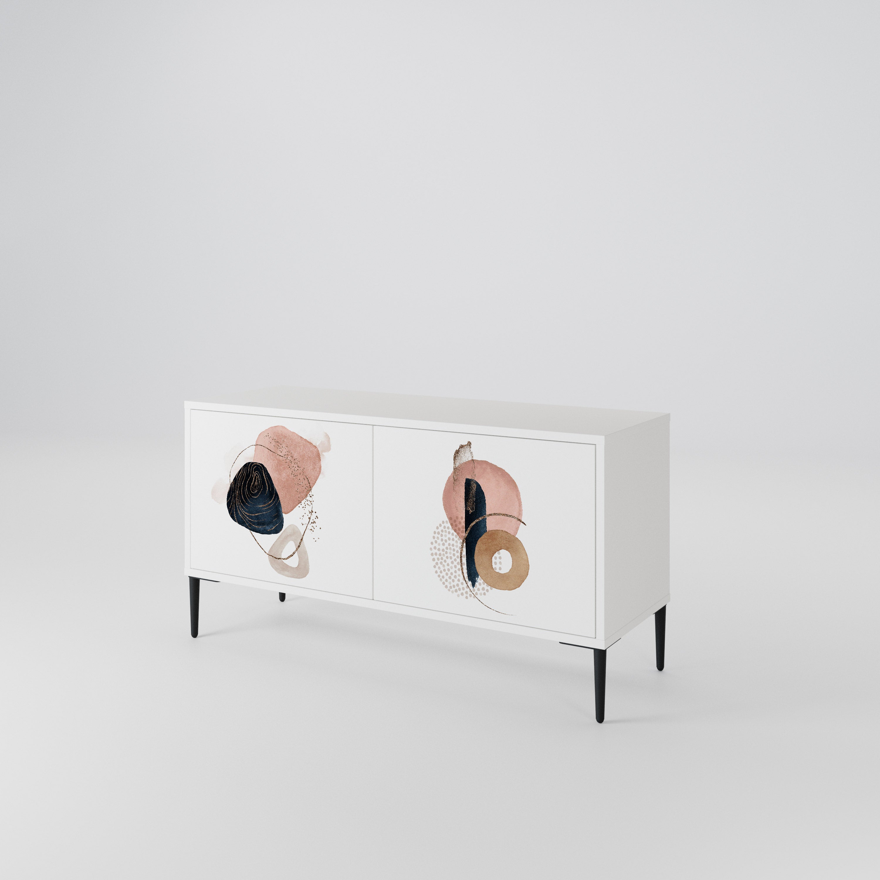 COLORFUL SHAPES Compact 2-Door TV Cabinet