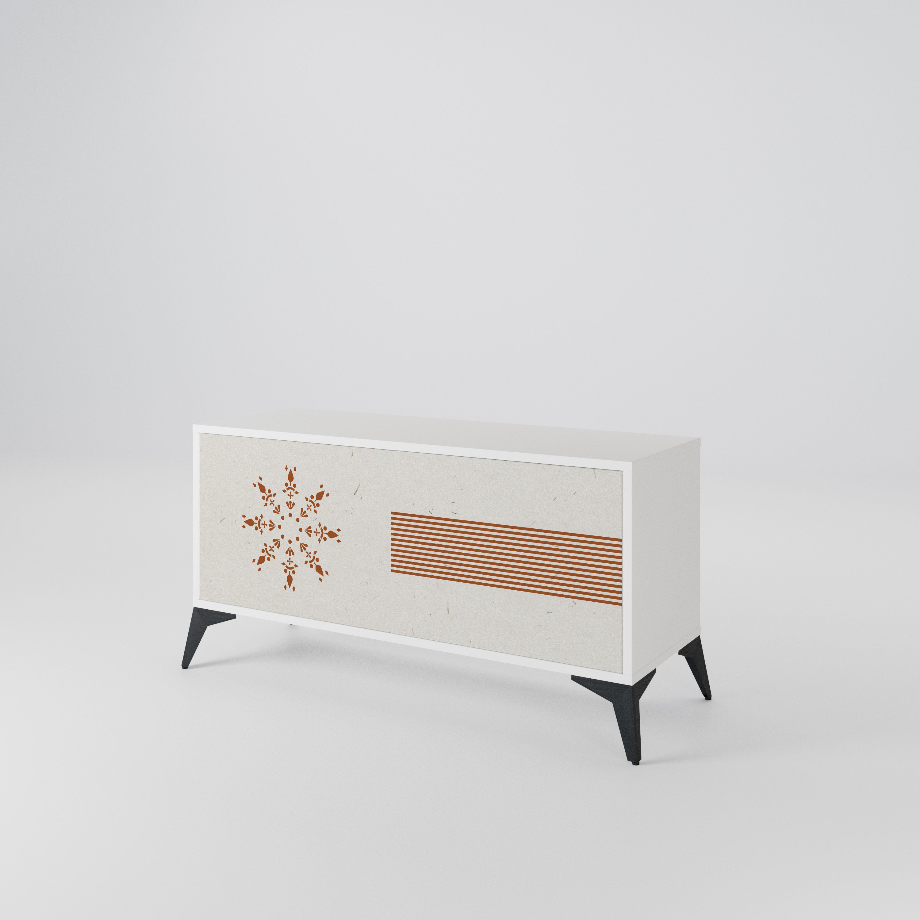 DAILY HARMONY Compact 2-Door TV Cabinet