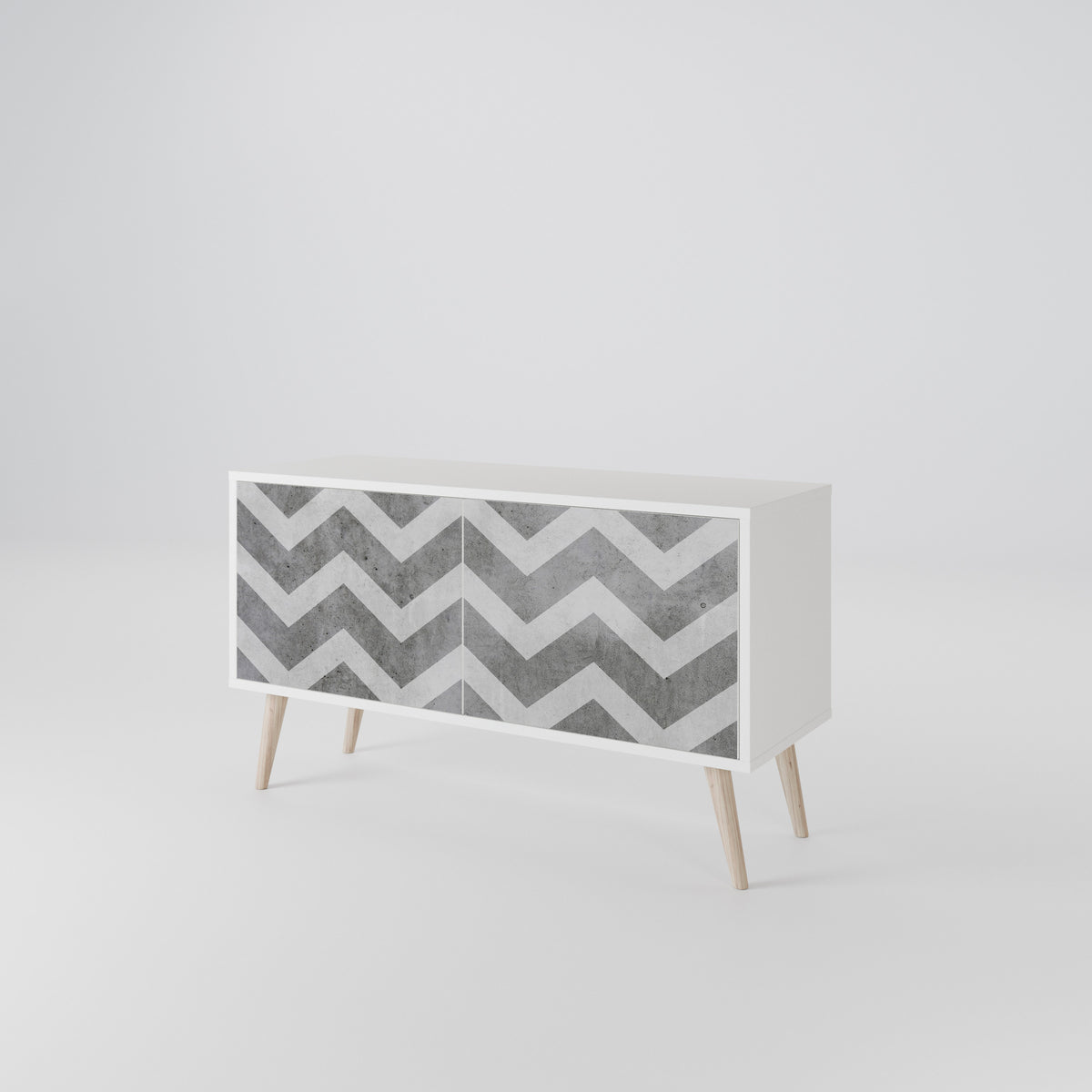 TOUGH ZIG ZAG Móvel de TV Compacto de 2 Portas