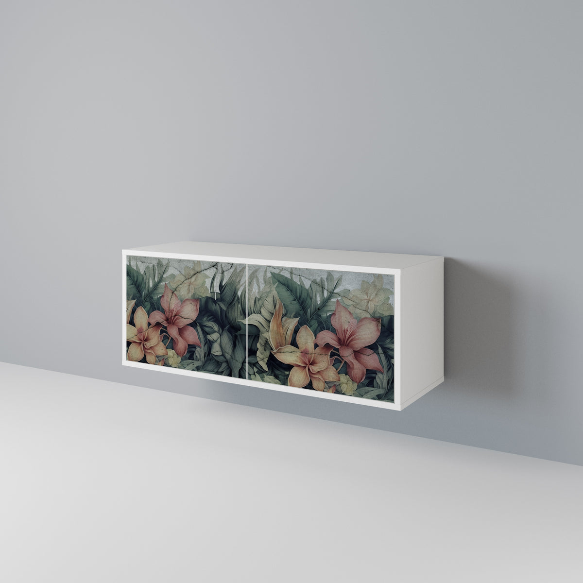 HEAVENLY BLOOM Móvel de TV Compacto de 2 Portas