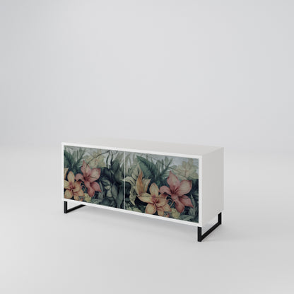 HEAVENLY BLOOM Móvel de TV Compacto de 2 Portas