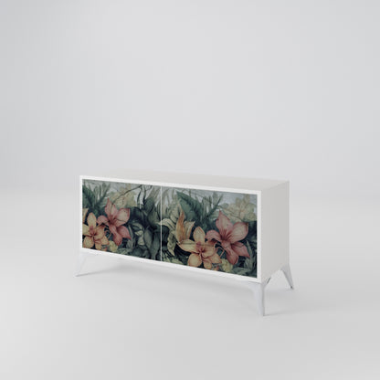 HEAVENLY BLOOM Móvel de TV Compacto de 2 Portas