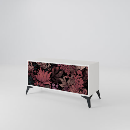 FLORAL WHISPER Móvel de TV Compacto de 2 Portas