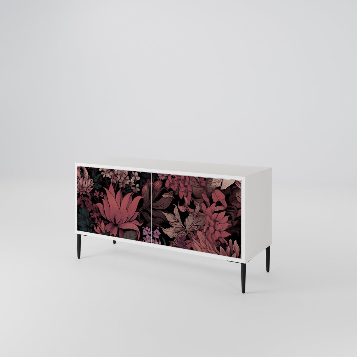 FLORAL WHISPER Móvel de TV Compacto de 2 Portas