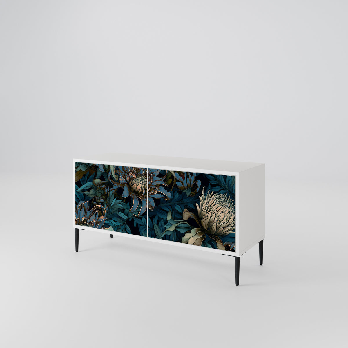 TWILIGHT BLOOM Móvel de TV Compacto de 2 Portas