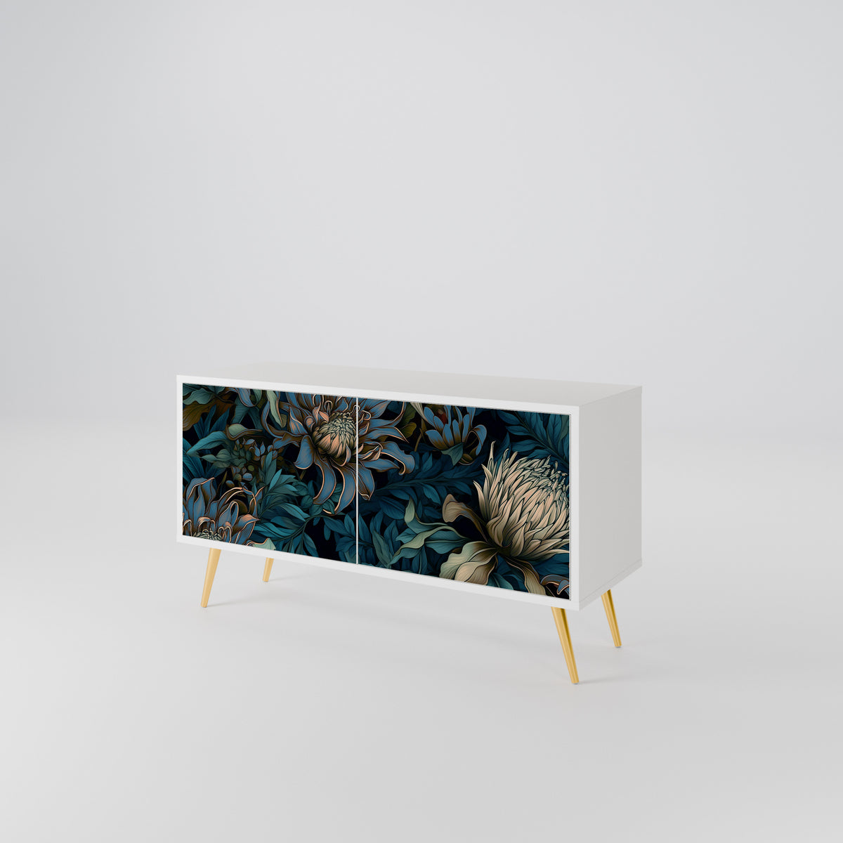 TWILIGHT BLOOM Móvel de TV Compacto de 2 Portas
