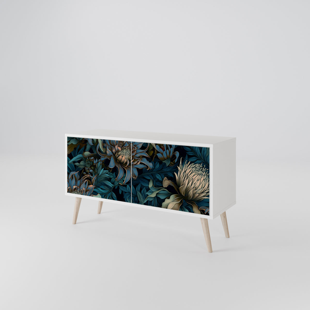 TWILIGHT BLOOM Móvel de TV Compacto de 2 Portas