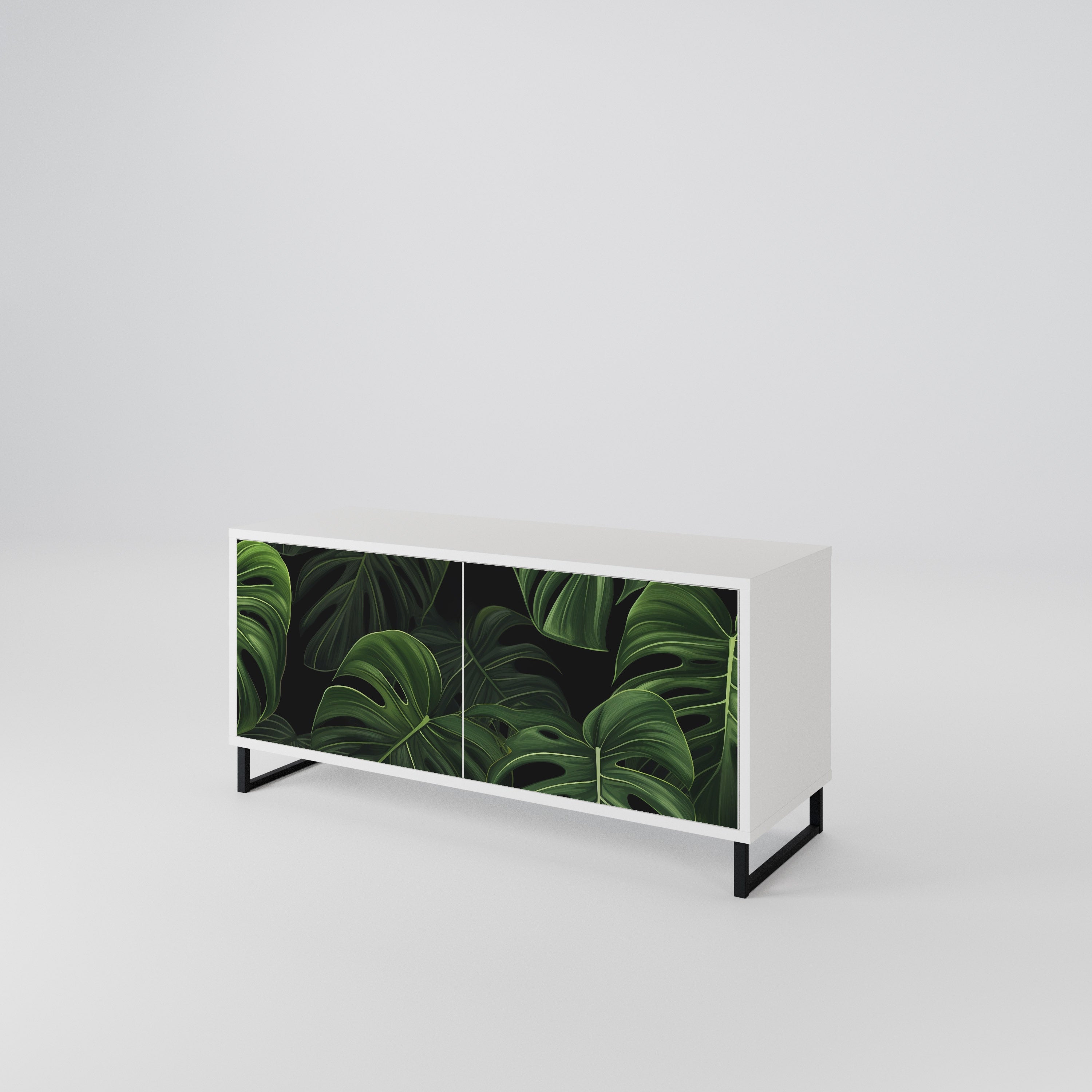 INFINITE MONSTERA Móvel de TV Compacto de 2 Portas