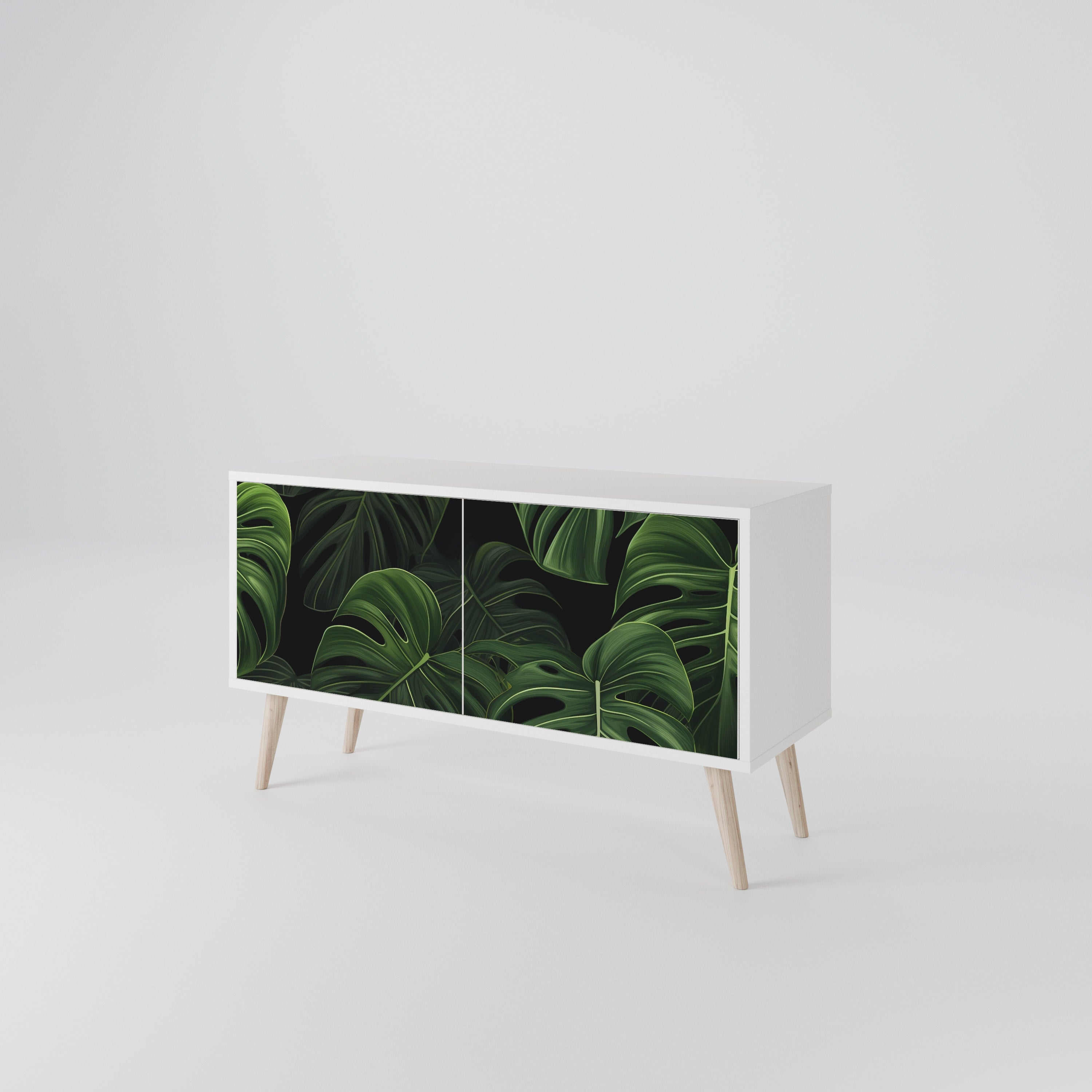 INFINITE MONSTERA Móvel de TV Compacto de 2 Portas