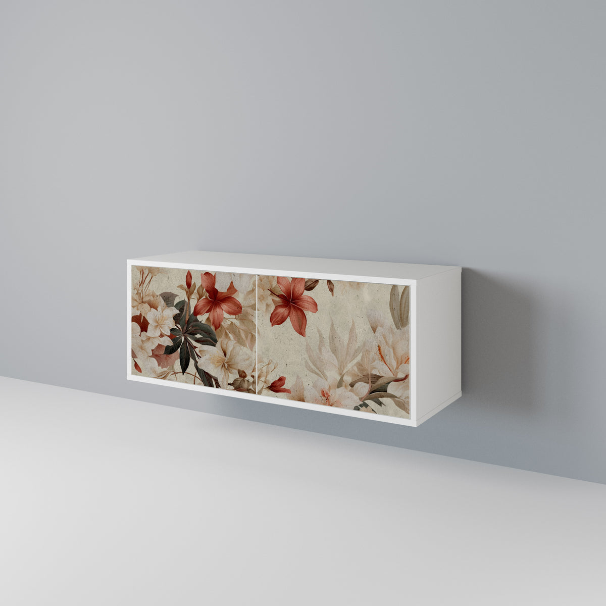 PETAL HARMONY Móvel de TV Compacto de 2 Portas