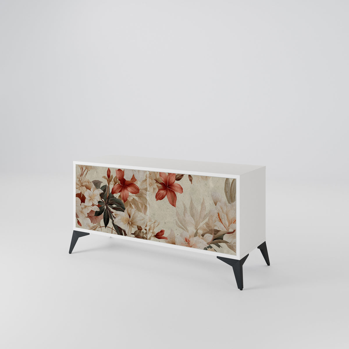 PETAL HARMONY Móvel de TV Compacto de 2 Portas