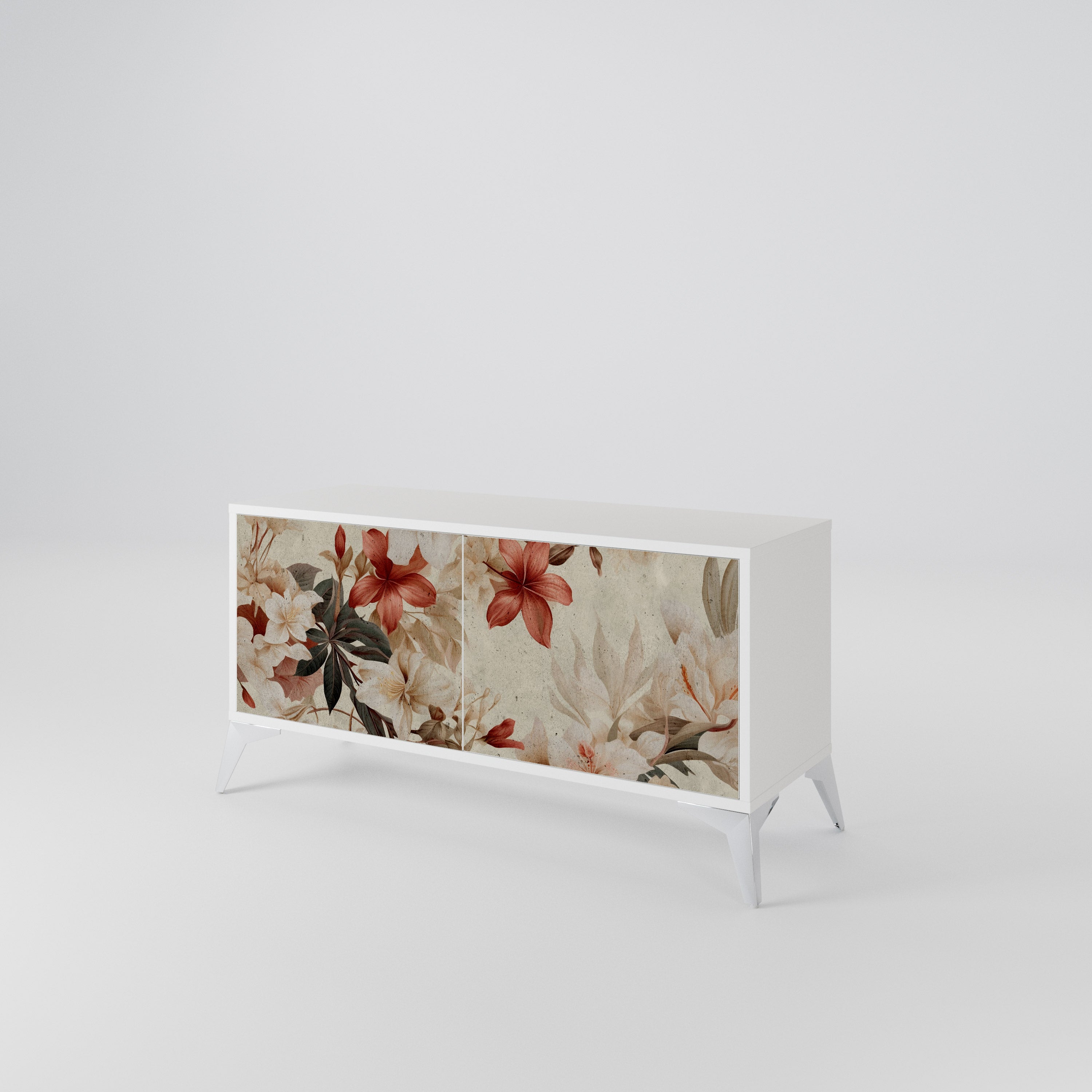 PETAL HARMONY Móvel de TV Compacto de 2 Portas