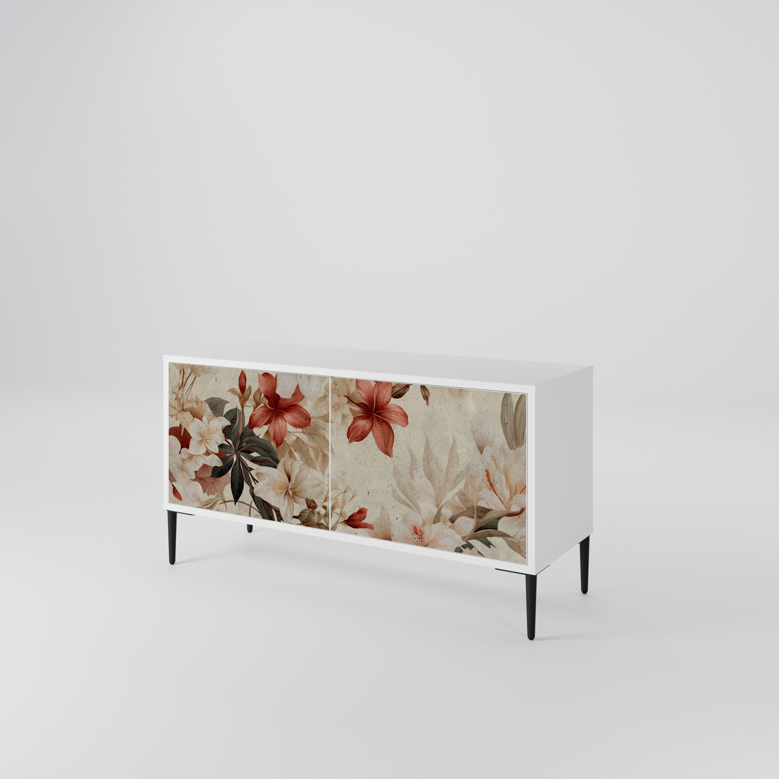 PETAL HARMONY Móvel de TV Compacto de 2 Portas